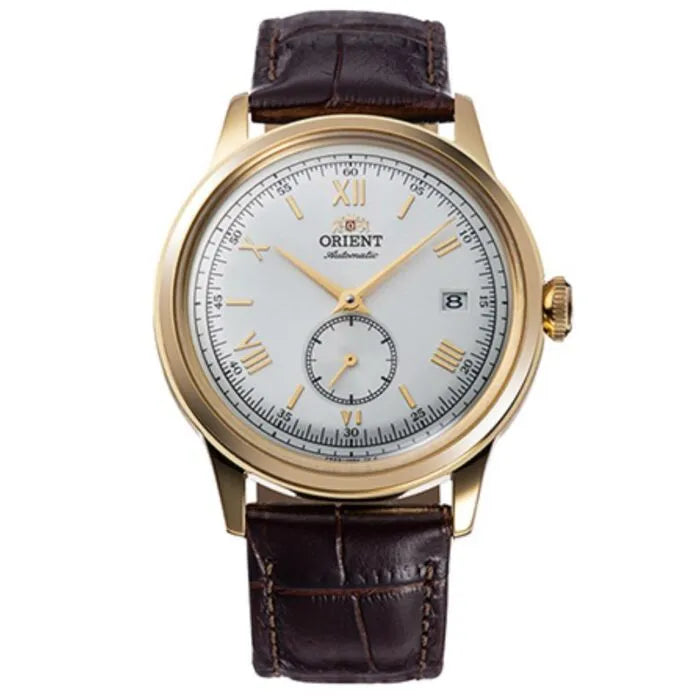Orient RA-AP0106S Bambino Automatic 38mm Leather Strap Men's Watch