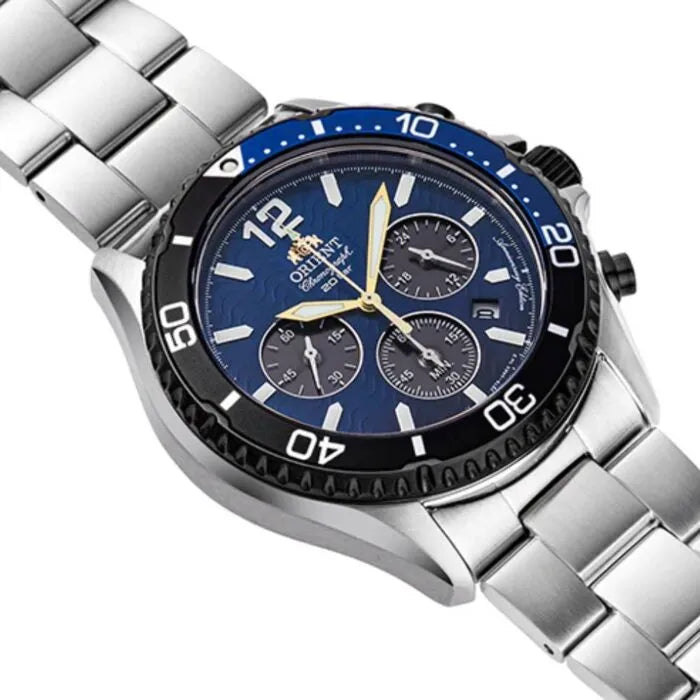 Orient RA-TX0208L Chronograph Solar 42.8mm Stainless Steel Limited Edition Men's Watch