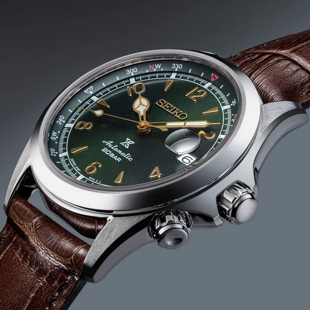 Seiko Prospex Alpinist SBDC091 / SPB121J1 39.5mm Leather Strap Men's Watch