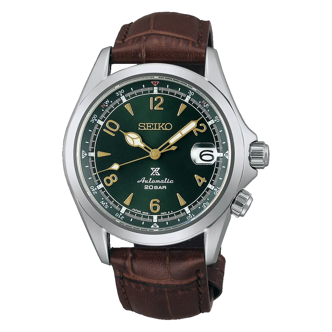Seiko Prospex Alpinist SBDC091 / SPB121J1 39.5mm Leather Strap Men's Watch