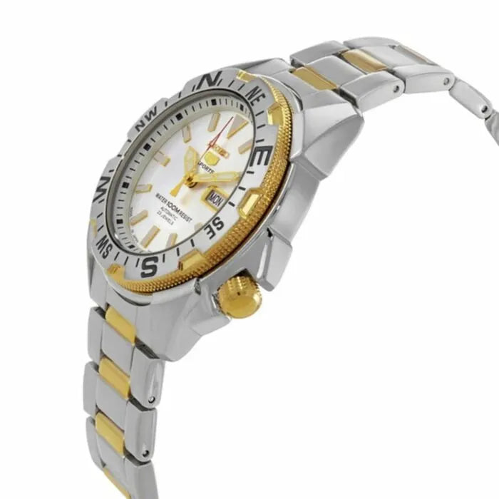 Seiko 5 SNZB24J1 Automatic Stainless Steel Mix-Tone Men's Watch