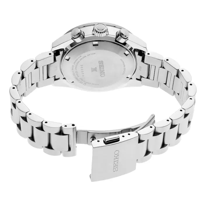 Seiko Prospex SSC813P1 Speedtimer Solar Chronograph White Dial 39.0mm Stainless Steel Men's Watch