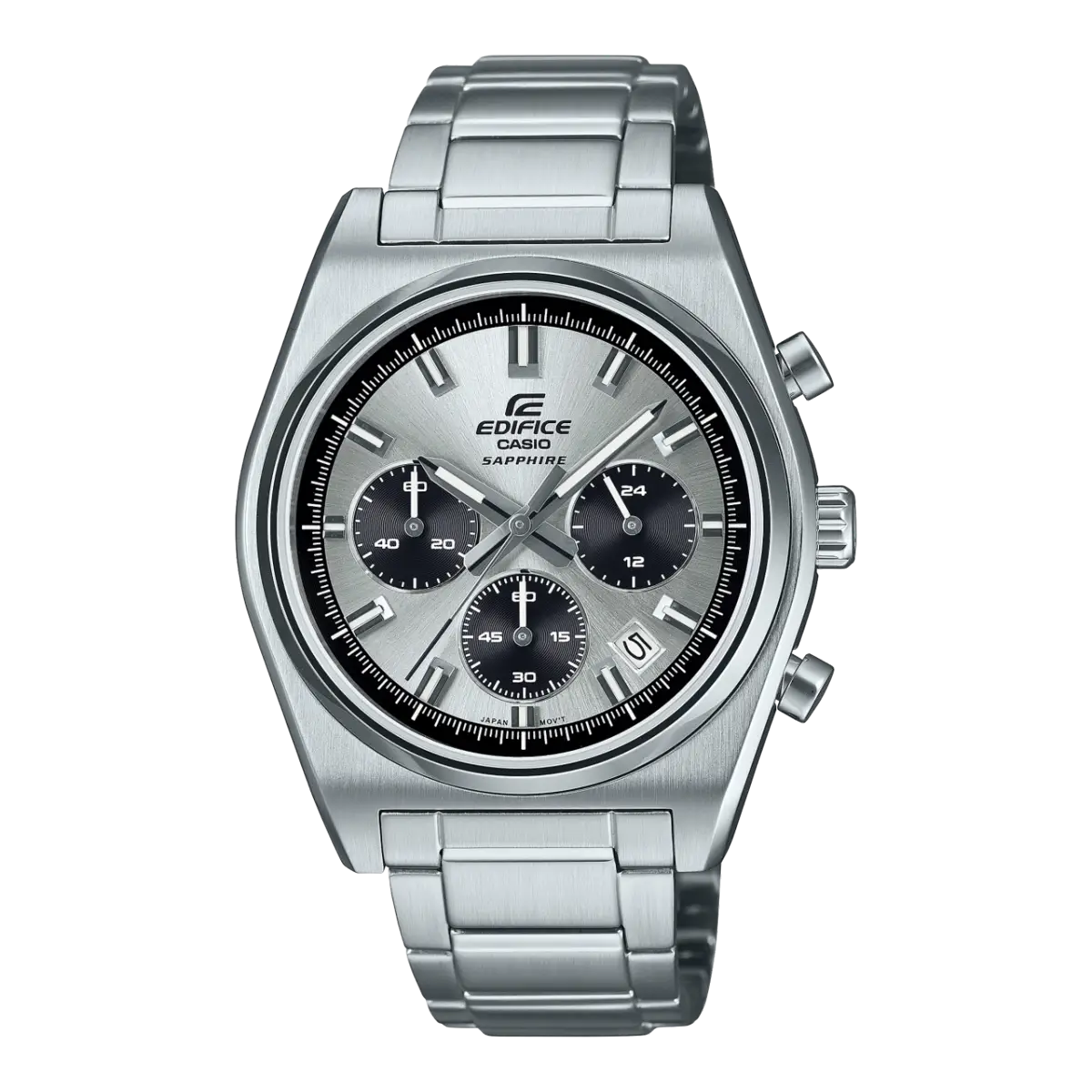 Edifice Standard Chronograph EFB-730D-7AVUDF Silver Dial 40mm Stainless Steel Men's Watch