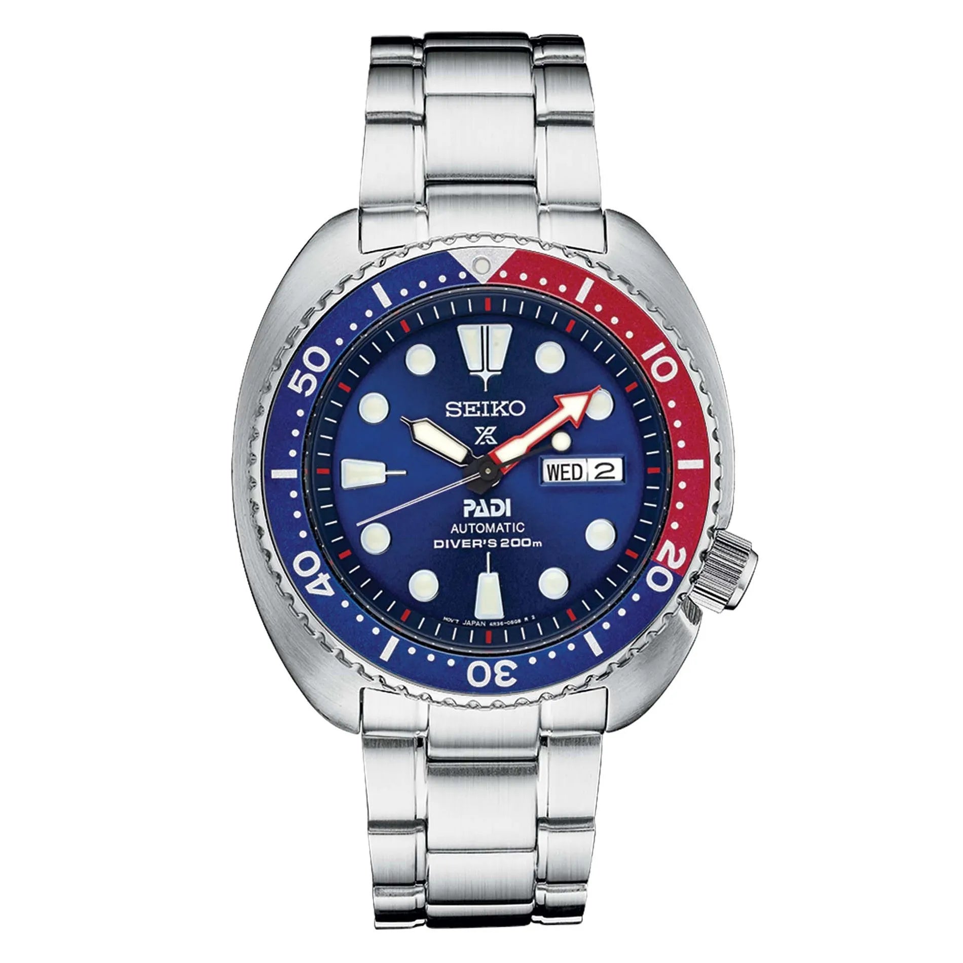 Seiko SRPE99 Special Edition Prospex Diver's Blue Dial Stainless Steel Men's Watch