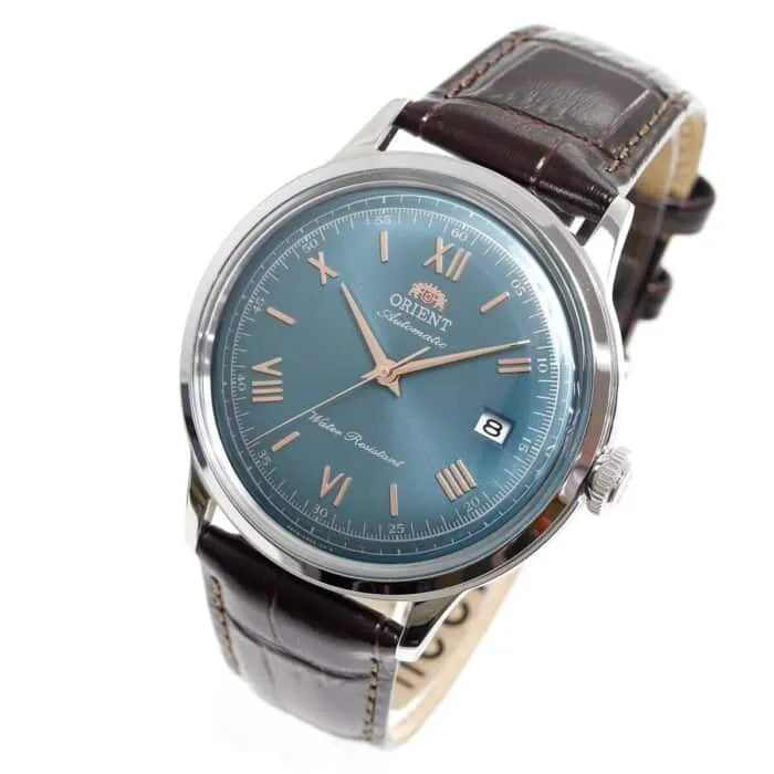Orient Bambino 2025 Release RA-AC0023E Rare Green Classic Domed Glass Dial Automatic Men's Watch