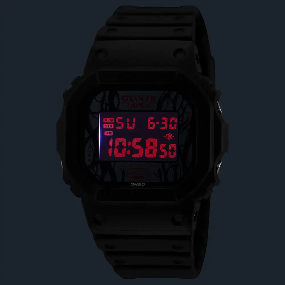 Casio G-Shock Stranger Things Collaboration DW-5600STT-1JR Men's Watch