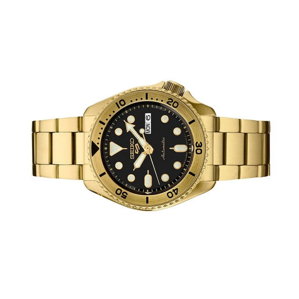 Seiko 5 Sports Series-SRPK18  Automatic Black Dial Stainless Steel Men's Watch