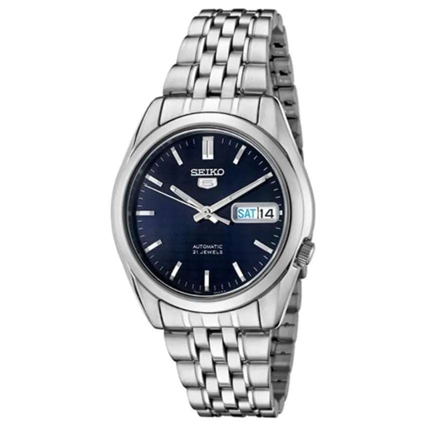 Seiko 5 SNK357K1 21 Jewels Automatic Blue Dial Stainless Steel Men's Watch
