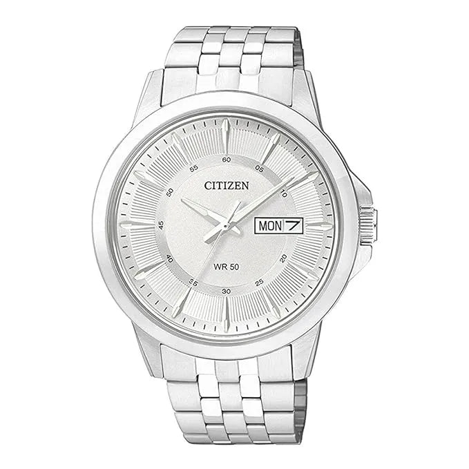 Citizen Quartz BF2011-51A Analog Silver Dial Stainless Steel Men's Watch
