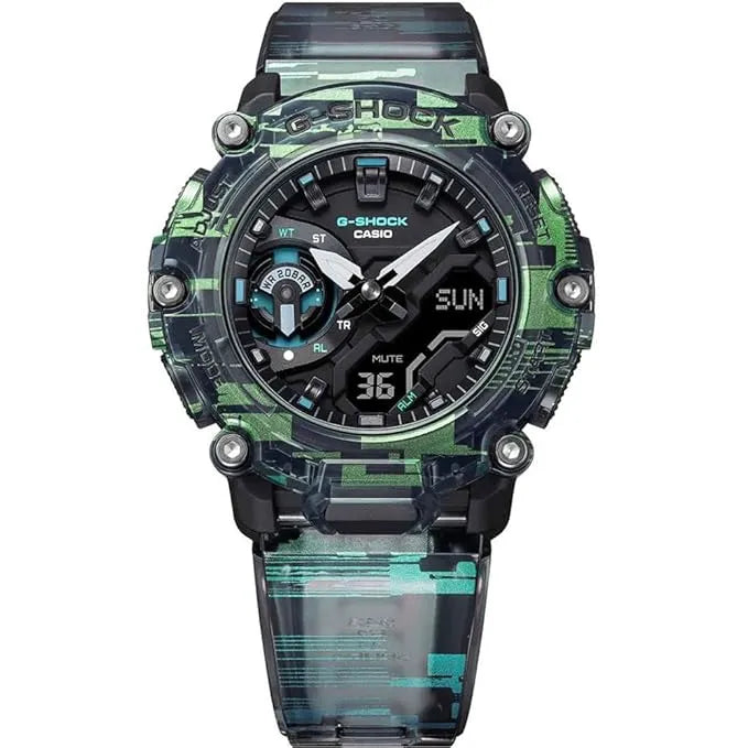 G-Shock Analog Digital GA-2200NN-1ADR Black Dial Resin Men's Watch