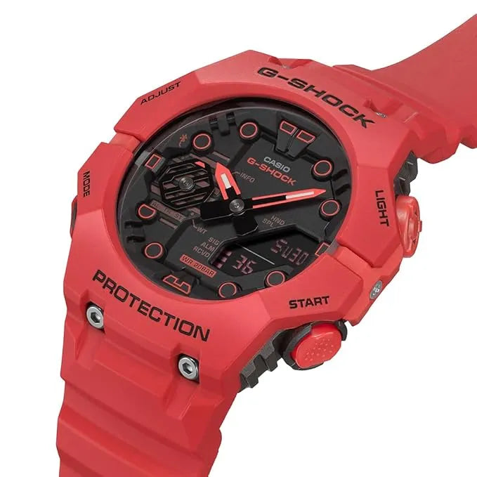 G-Shock Analog Digital GA-B001-4ADR Black Dial Resin Men's Watch
