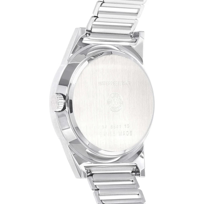 West End Souq Collection Quartz 6841.10.0203R White Dial with Luminescent Numerals Stainless Steel Unisex Watch
