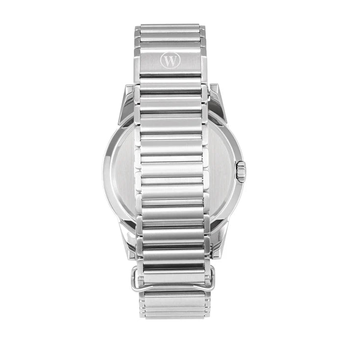 West End Souq Collection Quartz 6841.10.0203R White Dial with Luminescent Numerals Stainless Steel Unisex Watch