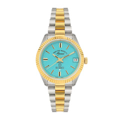West End Classics 6858 20 3337Y Turquoise Dial Womens Watch