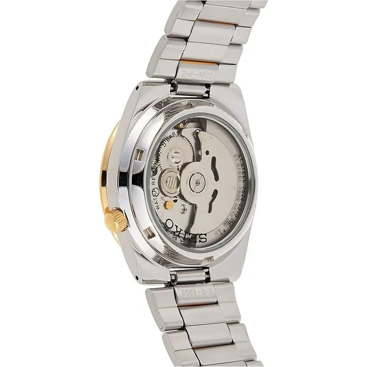 Seiko 5 SNKE04J1 White Dial Dual-Tone Stainless Steel Men's Watch