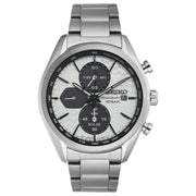Seiko SSC769P1 Chronograph Solar White Dial Stainless Steel Men's Watch