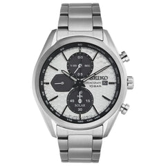 Seiko SSC769P1 Chronograph Solar White Dial Stainless Steel Men's Watch