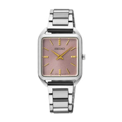 Seiko Essentials SWR077P1 Square Case Women's Watch