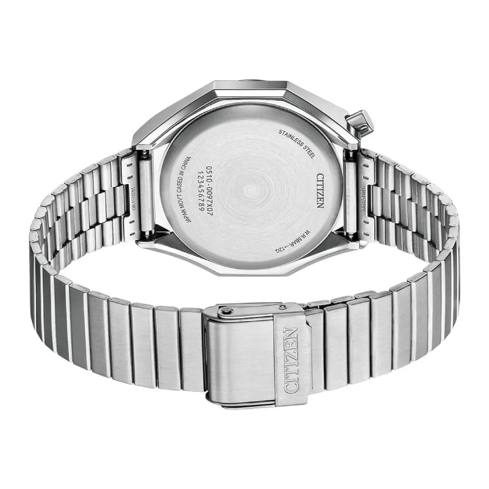 Citizen Quartz Chronograph AN3700-54E Black Dial Stainless Steel Men's Watch