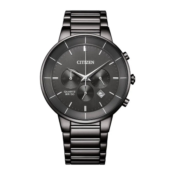 Citizen Quartz Chronograph AN8227-53H Grey Dial Men's Watch