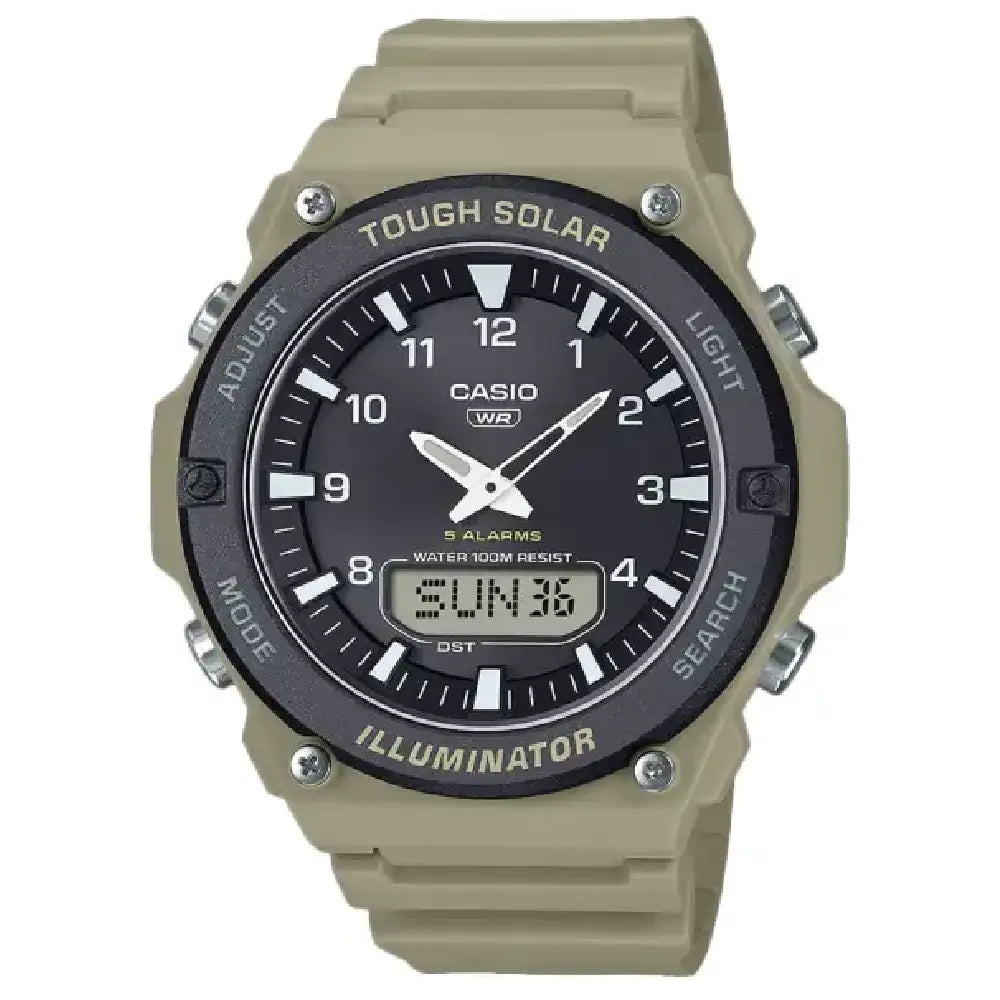 Casio Collection AQ-S820W-5AVDF Digital Dial Resin Strap Men's Watch