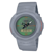 Casio G-Shock Casual AW-500MNT-8ADR Green Dial Stainless Steel Men's Watch