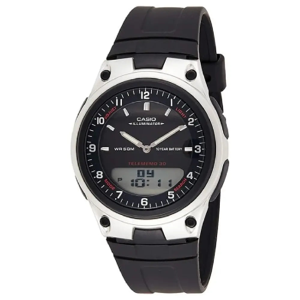 Casio Collection AW-80-1AVDF Digital Dial Resin Strap Men's Watch