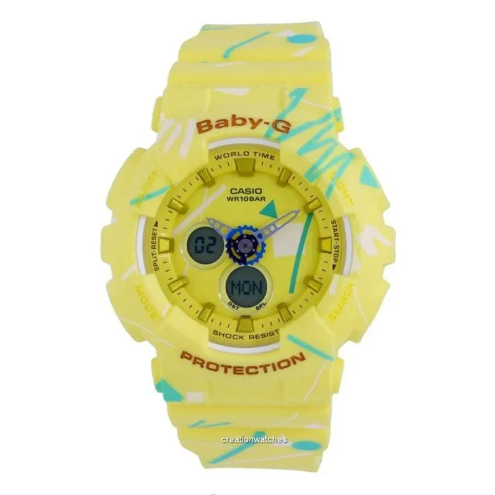 Casio Baby-G BA-120SC-9ADR Analog-Digital Resin Band Women’s Watch