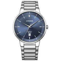 Citizen Quartz BI5120-51L Blue Dial 40mm Stainless Steel Men's Watch