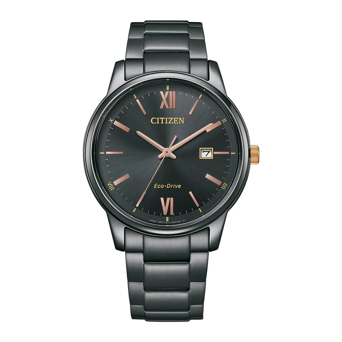 Citizen Eco-Drive BM6976-72E Black Dial Stainless Steel Men's Watch