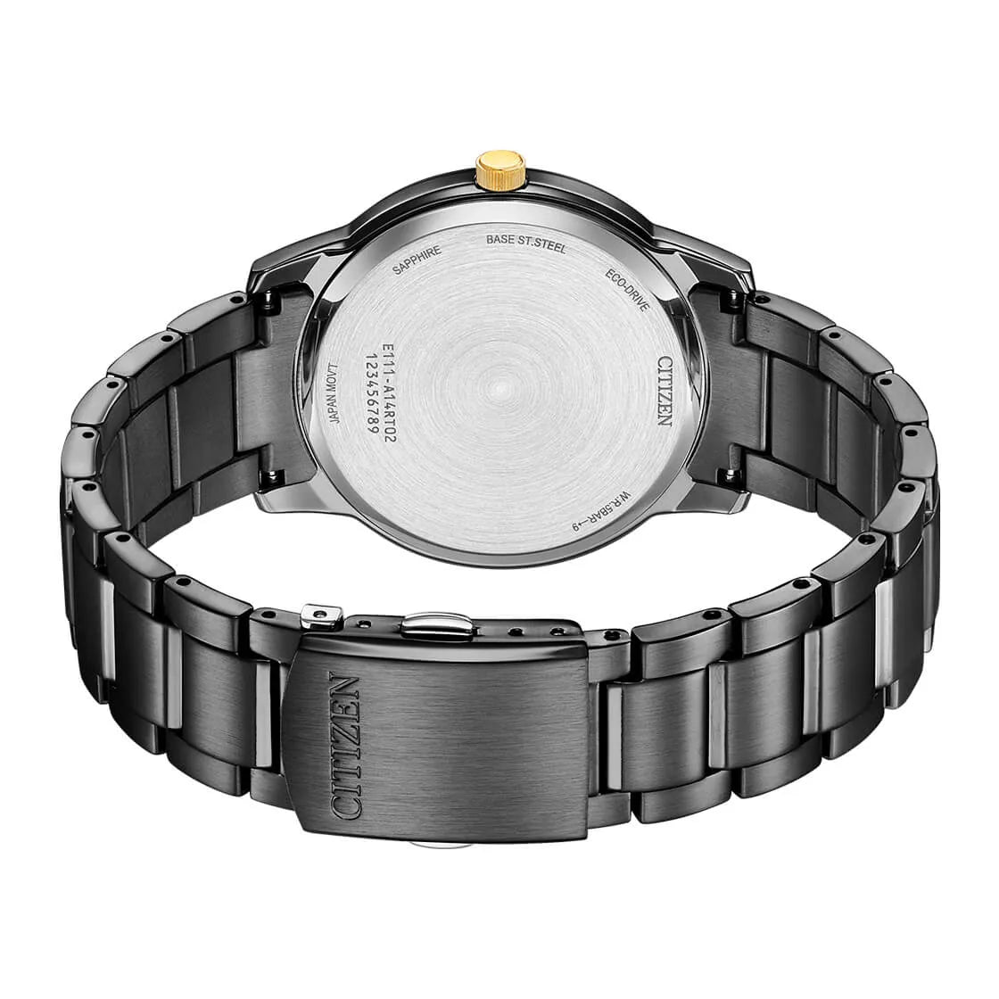 Citizen Eco-Drive BM6976-72E Black Dial Stainless Steel Men's Watch