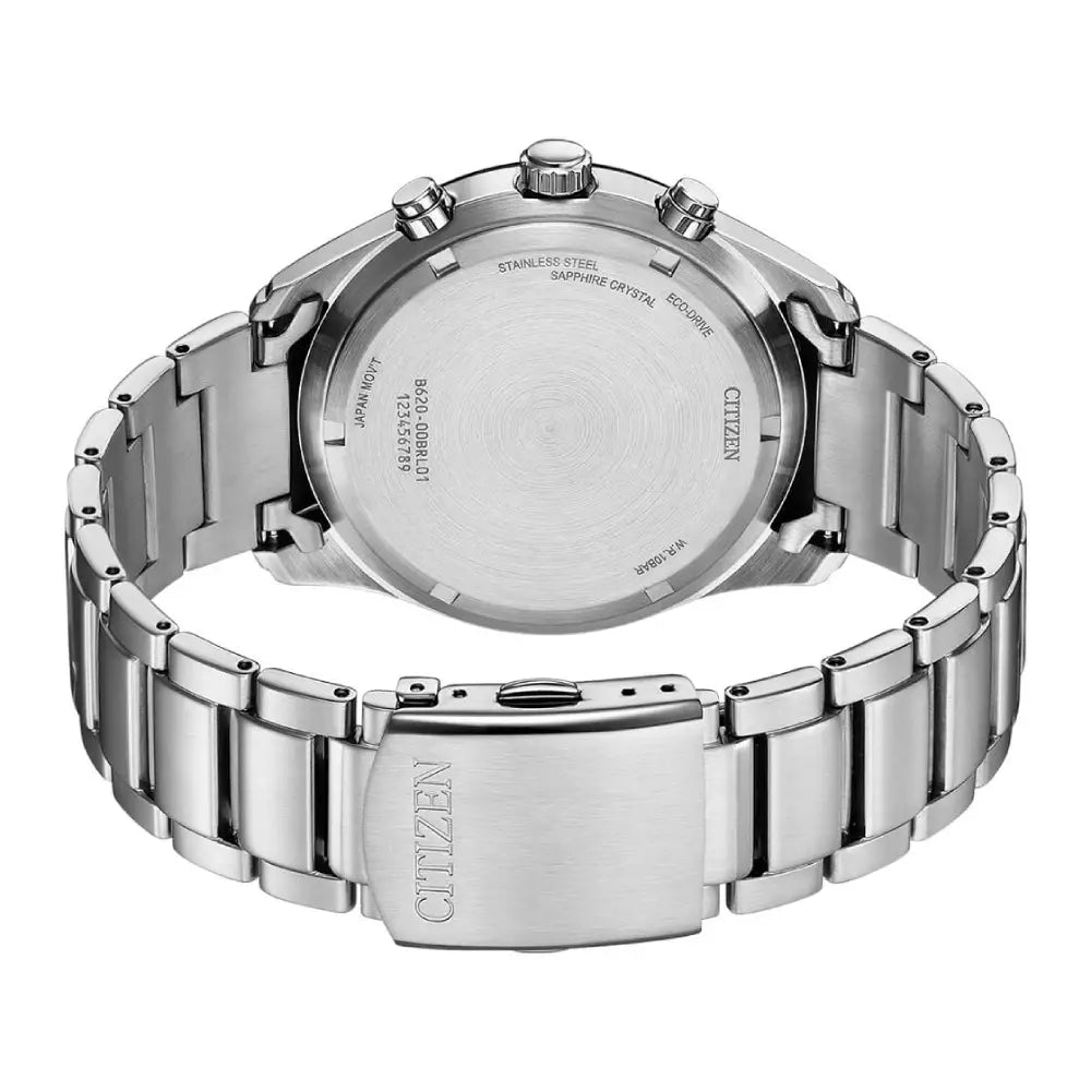 Citizen Eco-Drive Chronograph CA4674-58E Black Dial Men's Watch