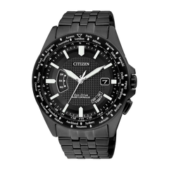 Citizen Eco-Drive CB0028-58E Eco-Drive Black Dial 43mm Stainless Steel  Men's Watch