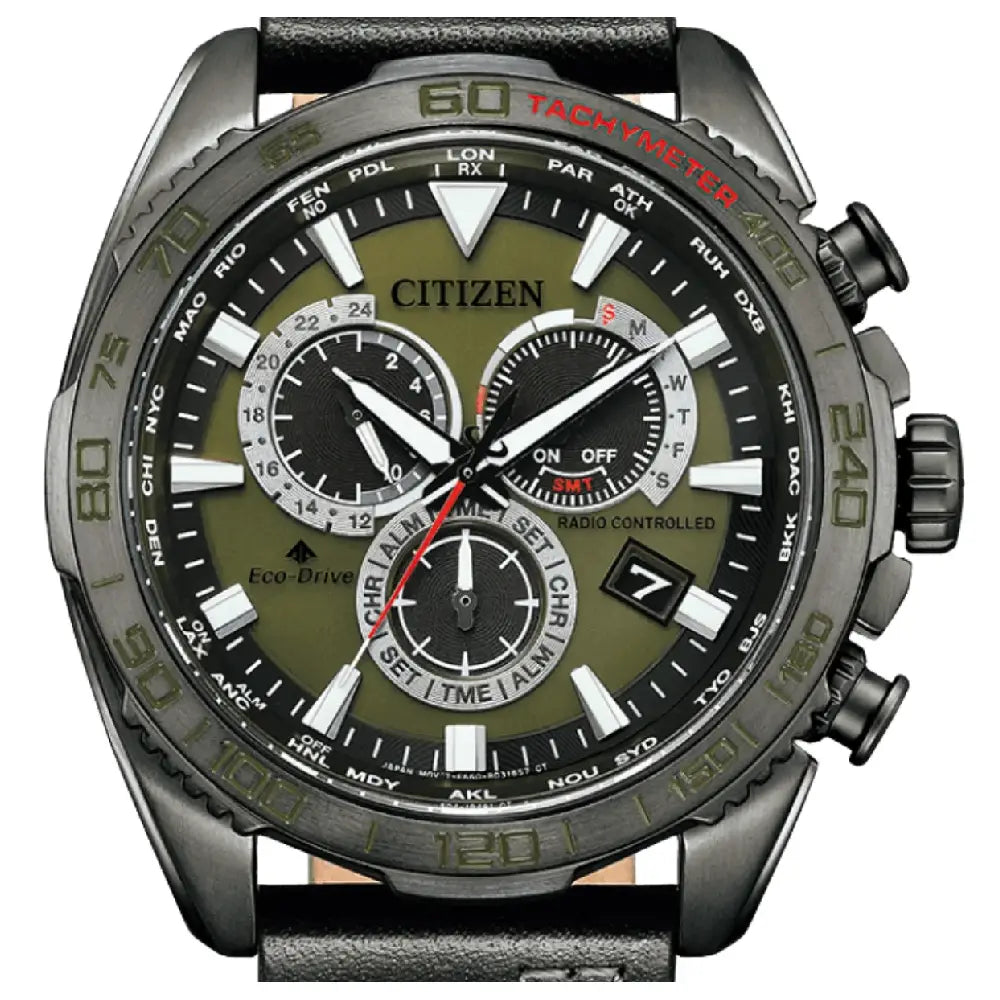 Citizen Promaster Land Radio Controlled Eco Drive CB5037-17X Men's Watch