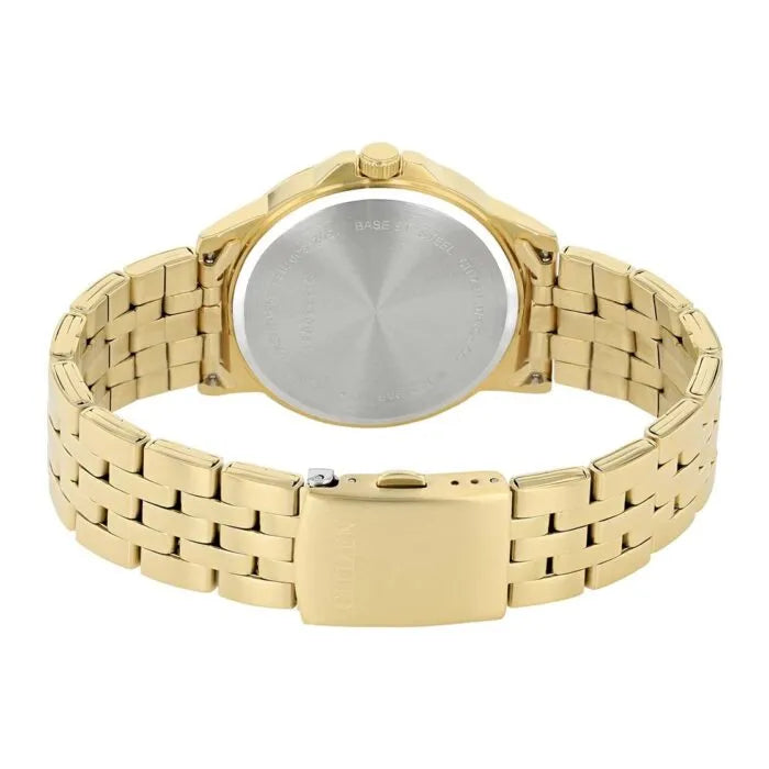 Citizen Quartz BF2013-56P Champagne Dial Gold-Tone Stainless Steel Men's Watch