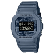 Casio G-Shock Camouflage DW-5600CA-2DR Blue Dial Resin Men's Watch