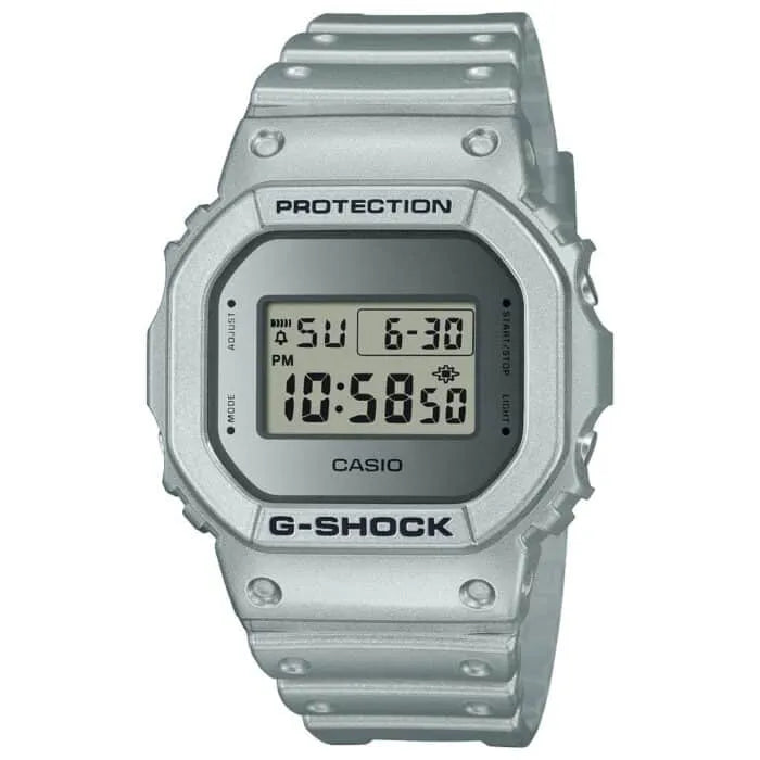 Casio G-Shock Digital DW-5600FF-8DR Grey Dial Resin Men's Watch