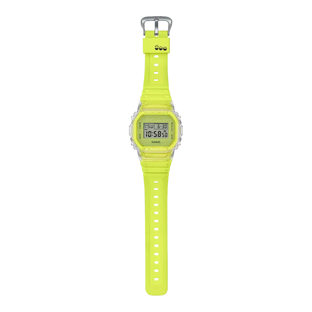 G-Shock Lucky Drop Casual DW-5600GL-9DR Yellow Dial Resin Men's Watch