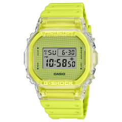 Casio G-Shock Lucky Drop Casual DW-5600GL-9DR Yellow Dial Resin Men's Watch