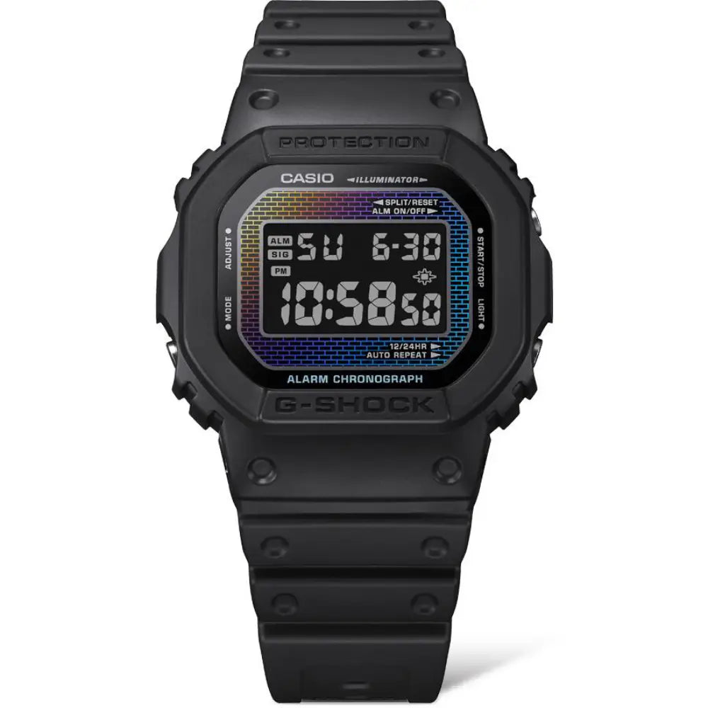Casio G-Shock DW-5600RW-1D Black Dial Resin Men's Watch