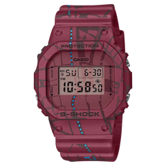 Casio G-Shock Digital DW-5600SBY-4DR Red Dial Resin Men's Watch