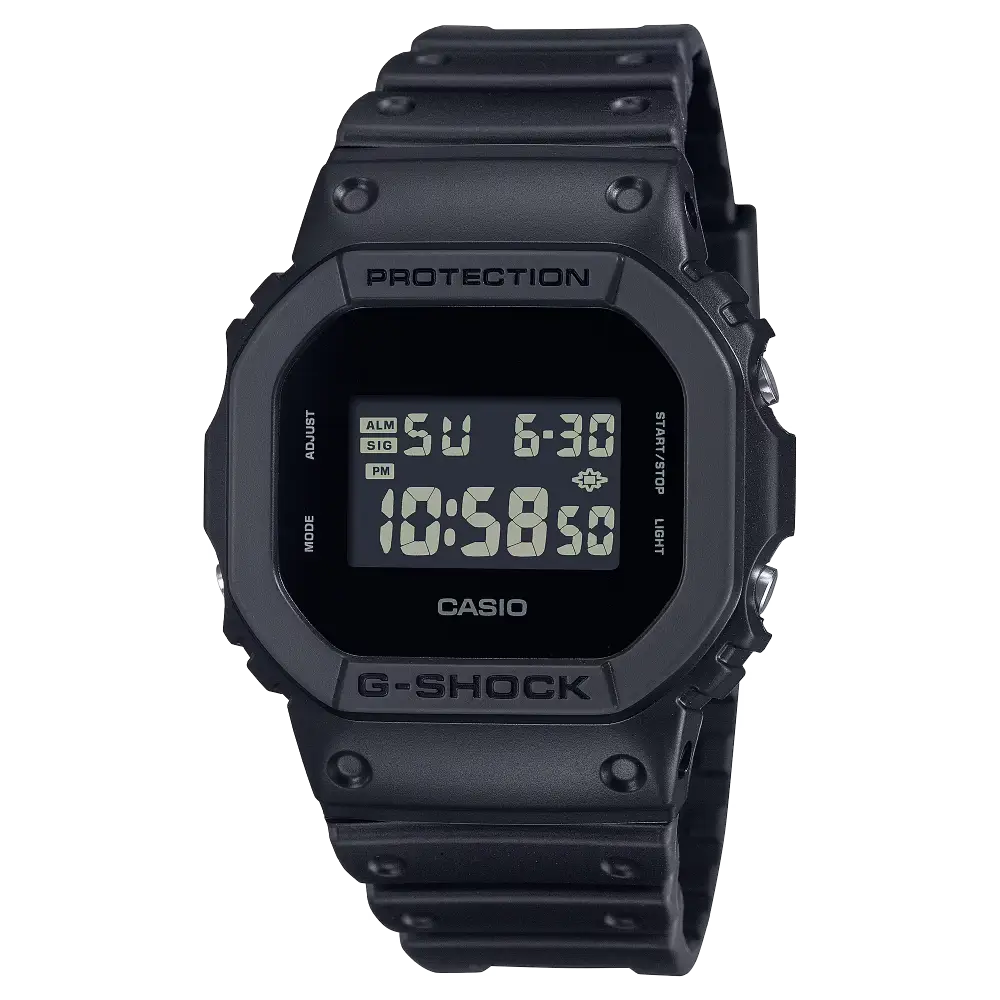 Casio G-Shock Casual DW-5600UBB-1DR Black Dial Resin Men's Watch