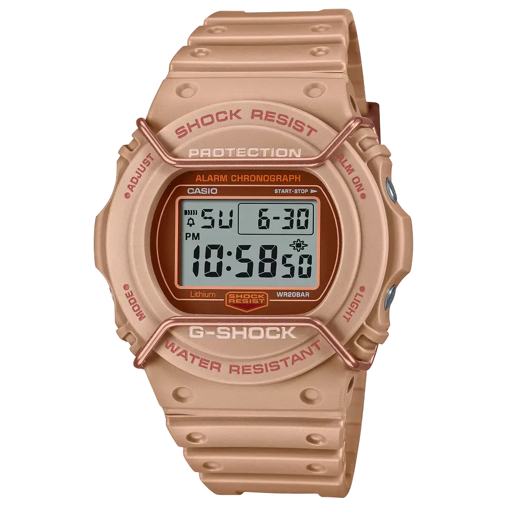 G-Shock Casual DW-5700PT-5DR Brown Dial Resin Men's Watch