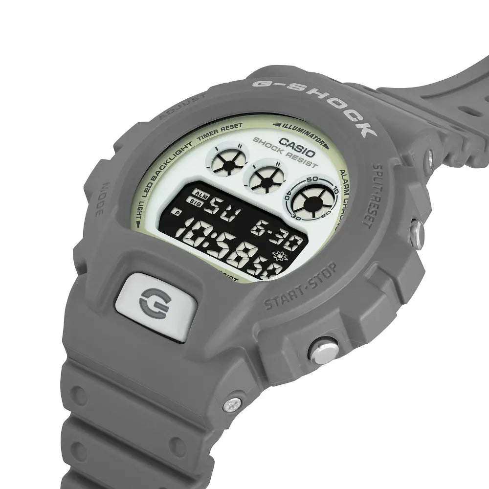 G-Shock Casual DW-6900HD-8DR White Dial Resin Men's Watch