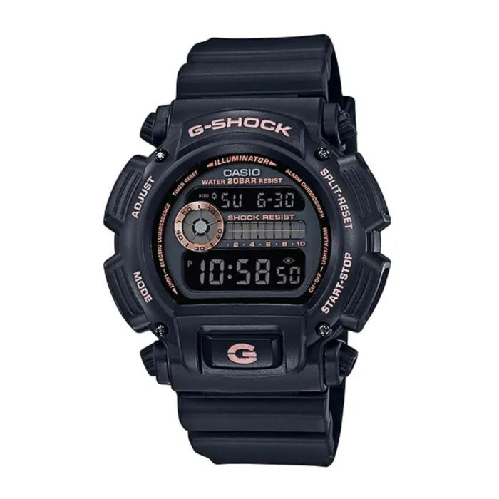 Casio G-Shock Casual DW-9052GBX-1A4DR Black Dial Resin Men's Watch