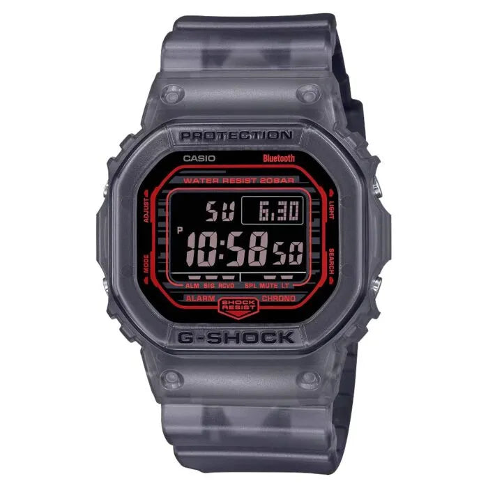 Casio G-Shock Digital DW-B5600G-1DR Black Dial Resin Men's Watch