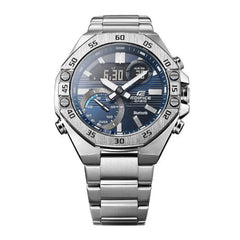 Casio Edifice Smartphone Link ECB-10D-2ADF Blue Dial Stainless Steel Men's Watch