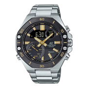 Casio Edifice Smartphone Link ECB-10DB-1A9DF Black Dial Stainless Steel Men's Watch