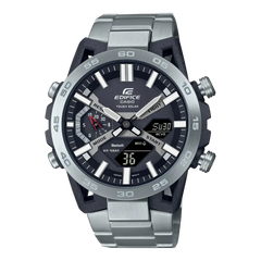 Casio Edifice Smartphone Link ECB-2000D-1ADF Black Dial Stainless Steel Men's Watch