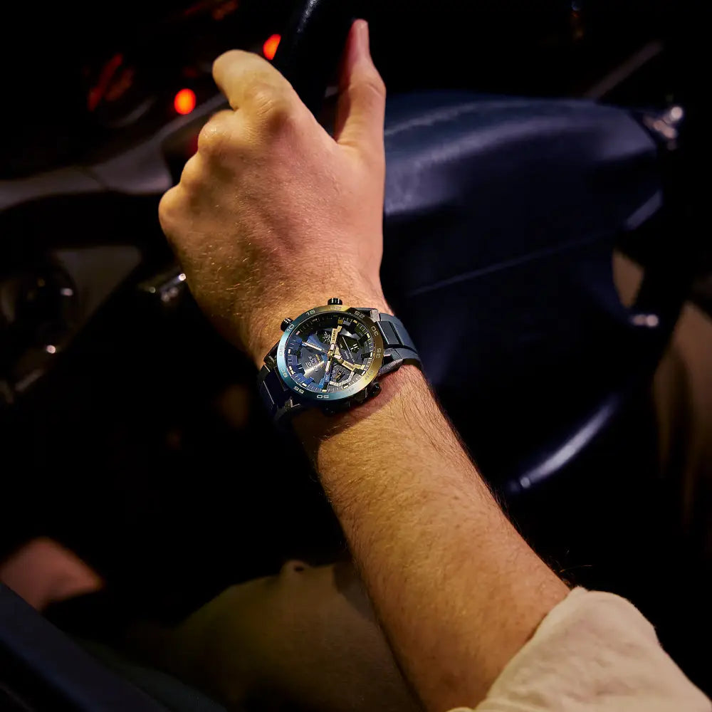 Edifice Smartphone Link ECB-2000NP-1ADR Black Dial Stainless Steel Case Men's Watch